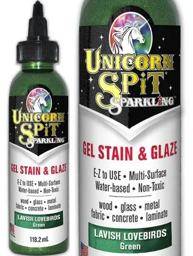 Unicorn SPiT Gel Stain & Glaze in One - 10 Paint Collection 4oz