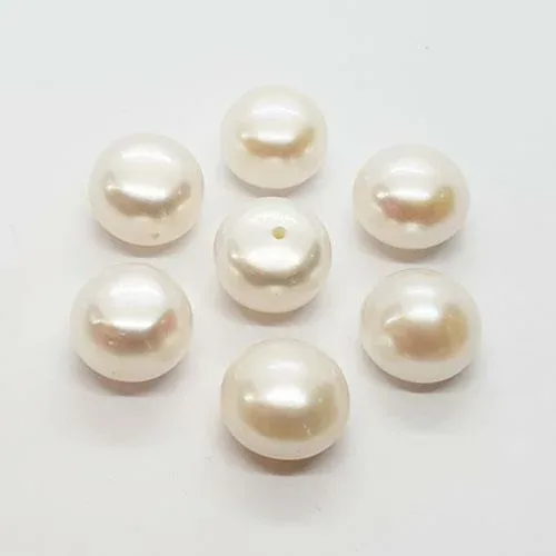 Flat freshwater pearls hotsell