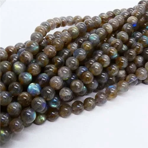 Labradorite AAA Grade 6mm Round Beads Strand Beads N Crystals