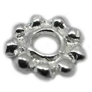 Sterling Daisy Spacers