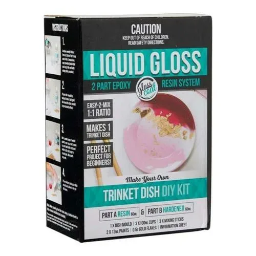 CRAFTSMART Liquid Gloss 2 Part Epoxy Resin Kit 