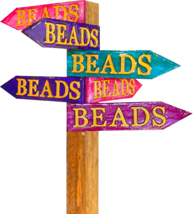Beads and beads and beads. The biggest bead shop in Brisbane - Beads N Crystals 