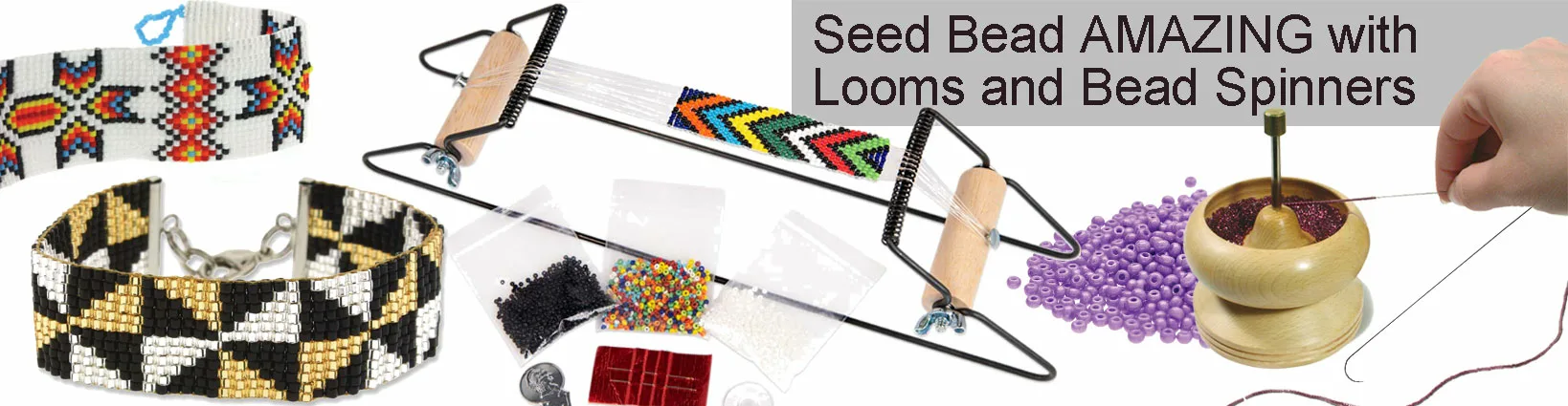Wholesale Electric Plastic Seed Bead Spinner 