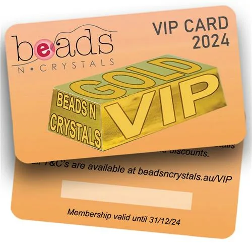 VIP Card 2024 at Beads N Crystals
