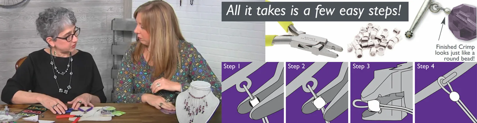 How To Magic Crimp your Beads