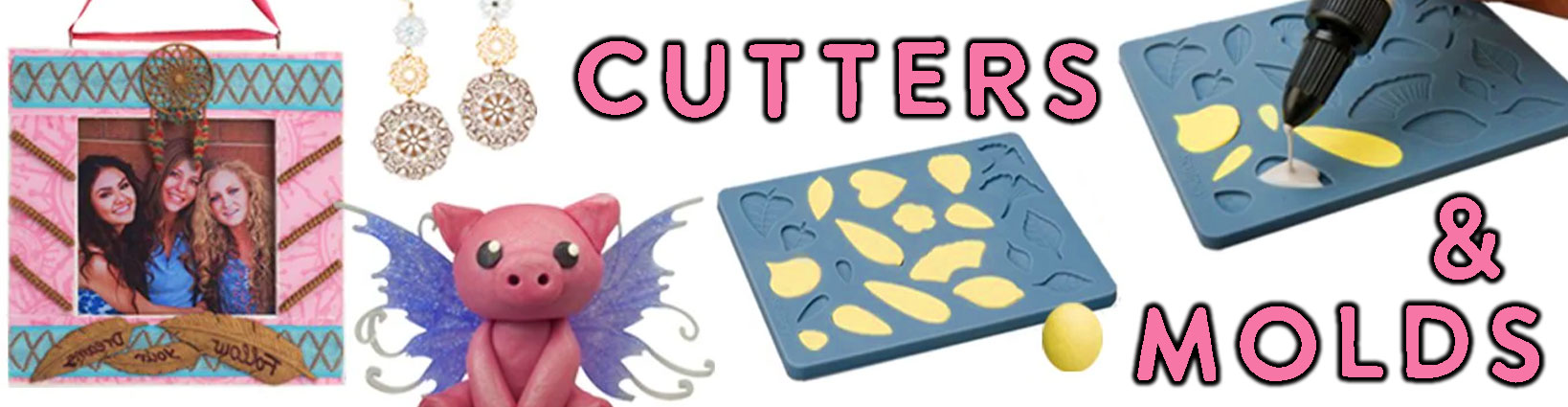 Sculpey Polymer Clay Molds and Cutters