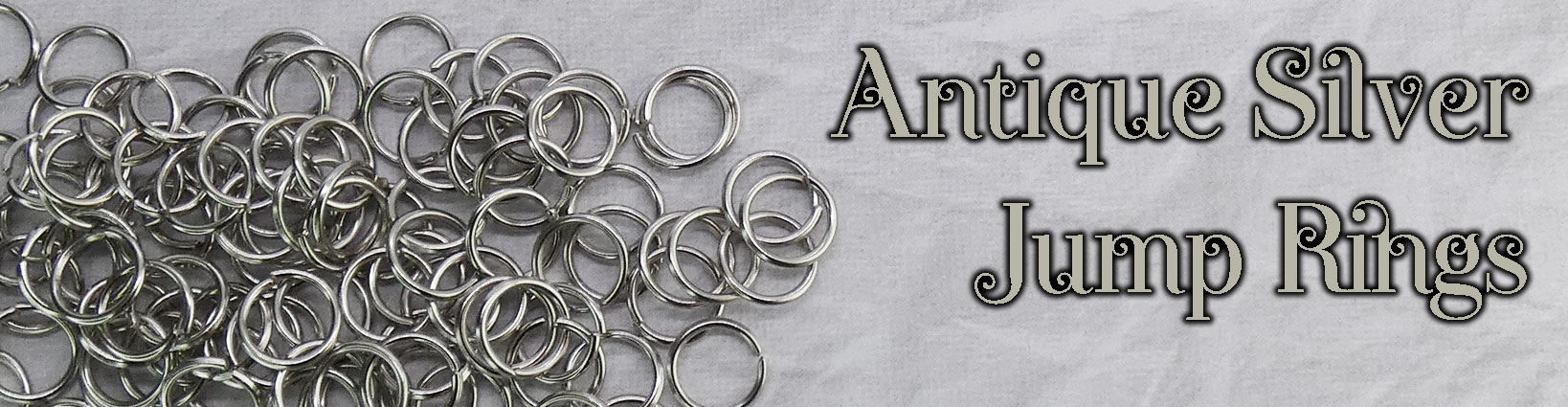 Antique Silver Jump Rings