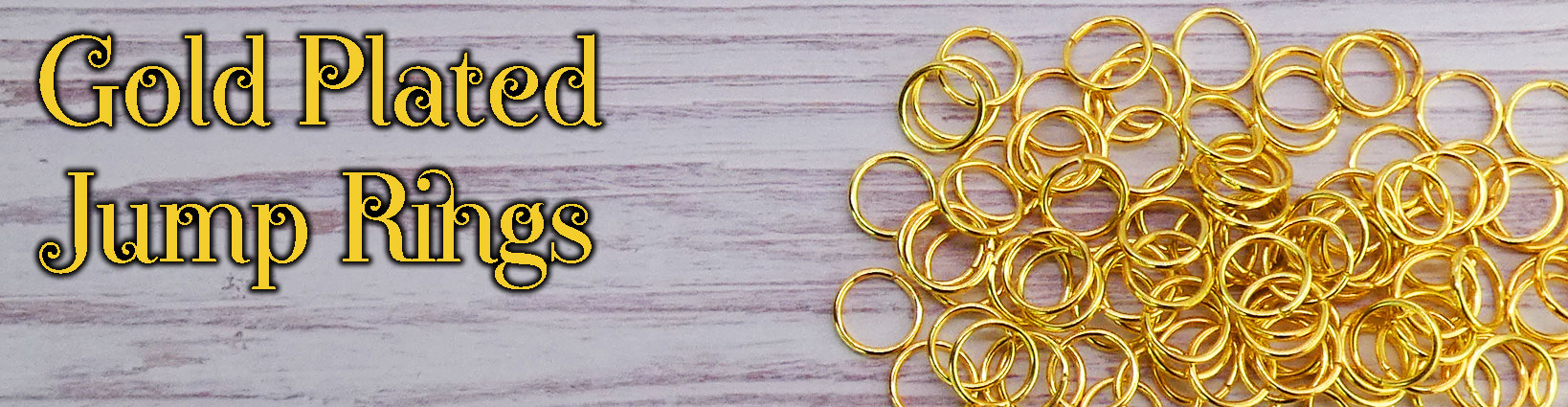 Gold Plated Jump Rings