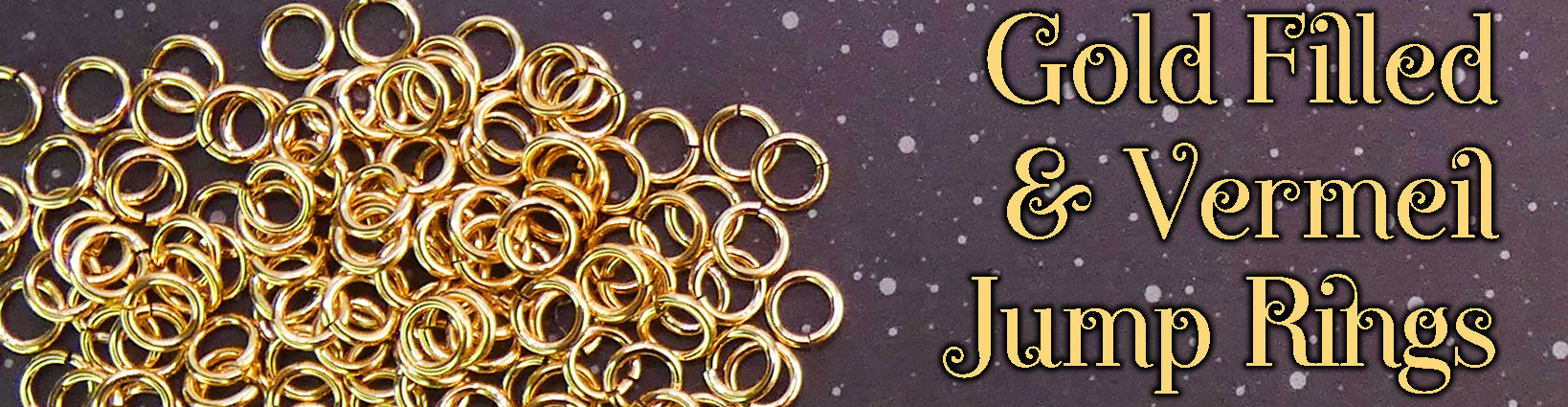 Gold Filled and Vermeil Jump Rings