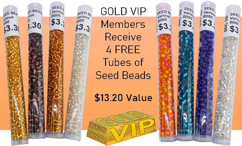 VIP Members receive free seed beads this April