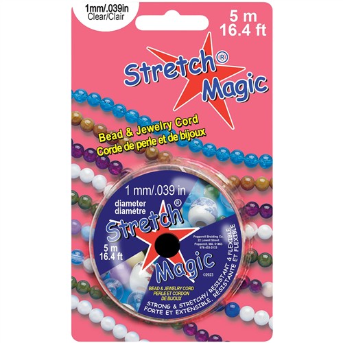 Stretch Magic 1mm Clear 5m Roll