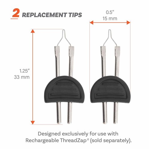 BeadSmith Thread Zap Rechargeable Thread Burner Replacement Tip 2pk - Image 2