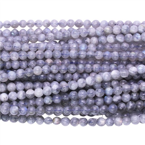 Labradorite 5mm Round A Grade Premium Beads Strand - Image 2
