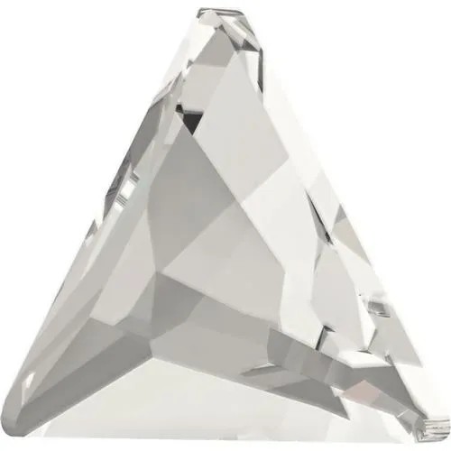 Swarovski 2720 Cosmic Delta Flat Back HotFix 9mm Crystal Silver Shade 6pk