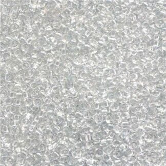 Czech Size 8 Crystal 22g Tube