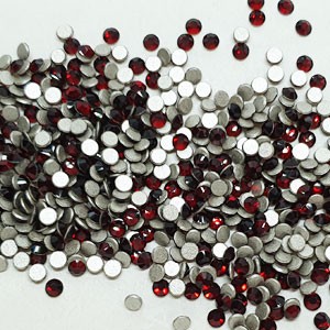 Swarovski Flatback SS7 Dark Siam 72pk