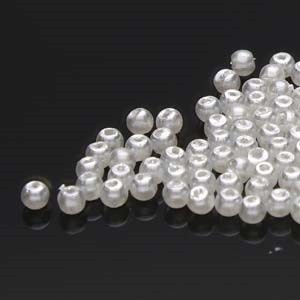 Czech Glass Pearls Round Bridal White 2mm 150pc Strand