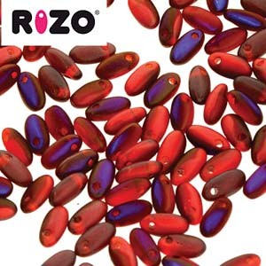 Rizo 2.5x6mm Red Azuro Matte 8g Tube