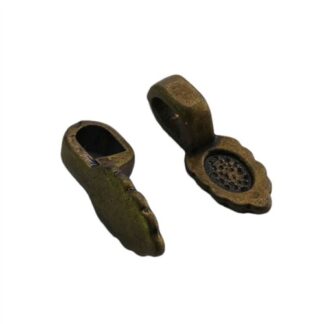 Glue-on Bail 6x16mm Antique Bronze Each (LNCF)