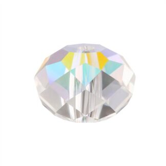 Preciosa Bellatrix Rondelle Crystal AB 6mm Bead 288pc Factory Pack