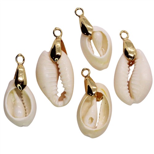 Pinch Bail 5x19mm Smooth Gold Plated Tarnish Resistant - Image 2