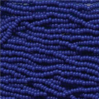 Czech Size 11/0 Hank 6-Strands Blue