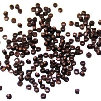 Crimps 1.5mm Round 200pk Antique Copper