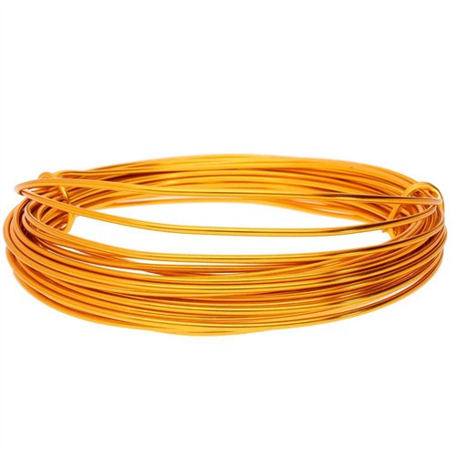 Aluminium Armature Wire 12g 12m Gold